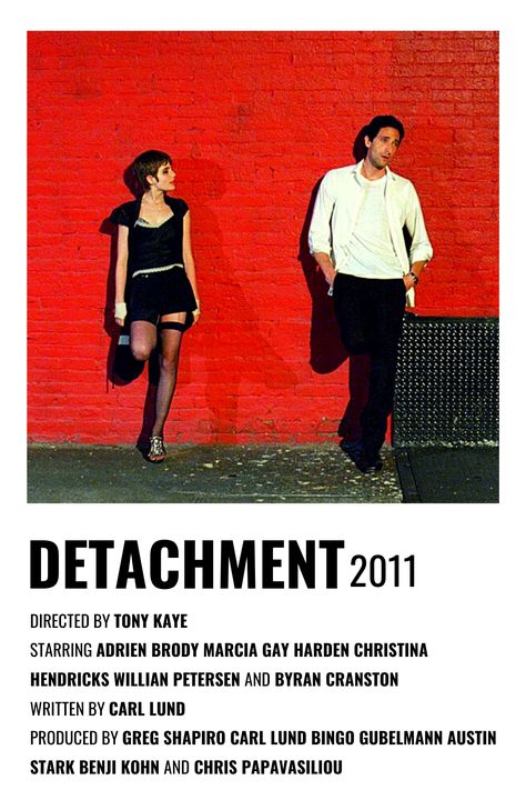 Detachment Movie Poster, Detachment Film, Detachment Movie, Happiness Movie, Most Paused Movie Scenes, Movie To Watch List, New Movies To Watch, The Pause, Film Posters Minimalist