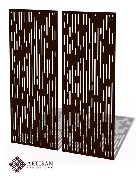 Laser Cut Panels Exterior, Metal Screen Panels, Metal Screens Architecture, Office Reception Table Design, Cnc Panel, Wall Panel Designs, Reception Table Design, Perforated Metal Panel, Decorative Metal Screen