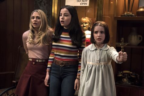 Conjuring Film, Annabelle Comes Home, Ed E Lorraine Warren, Annabelle Creation, Madison Iseman, Lorraine Warren, Adventures In Babysitting, Patrick Wilson, Mckenna Grace