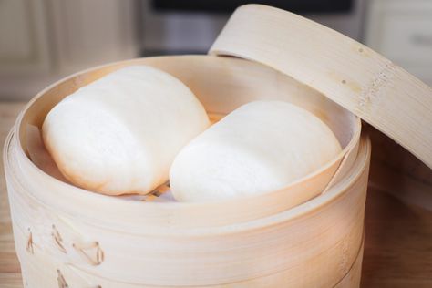 Chinese Milk Bread, Milk Buns Recipe, Mantou Recipe, Siopao Recipe, Asian Bread, Chinese Buns, Napa Cabbage Recipes, Leavening Agents, Egg Tart Recipe