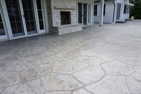 Stamped Concrete Color Combinations, Concrete Stamp Patterns, Stamped Concrete Colors, Stamped Concrete Patterns, Poured Concrete Patio, Acid Stained Concrete, Pools Backyard Inground, Concrete Porch, Stamped Concrete Patio