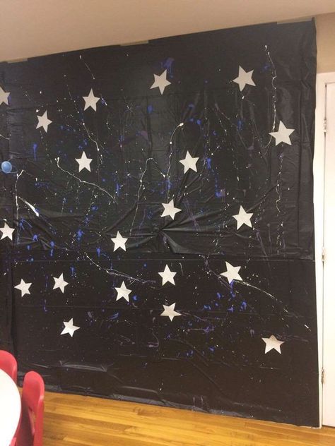 Galactic starveyors decor 2017 Vbs Stellar, Galactic Starveyors Vbs 2017, Space Vbs, Hallway Decorations, Vbs 2024, World Party, Classroom Bulletin Boards, Hallway Decorating, Out Of This World