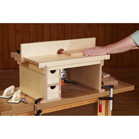 Benchtop Router Table, Router Table Plans, Woodworking Plans Pdf, Essential Woodworking Tools, Kabinet Dapur, Best Woodworking Tools, Wood Store, Wood Magazine, Woodworking Table