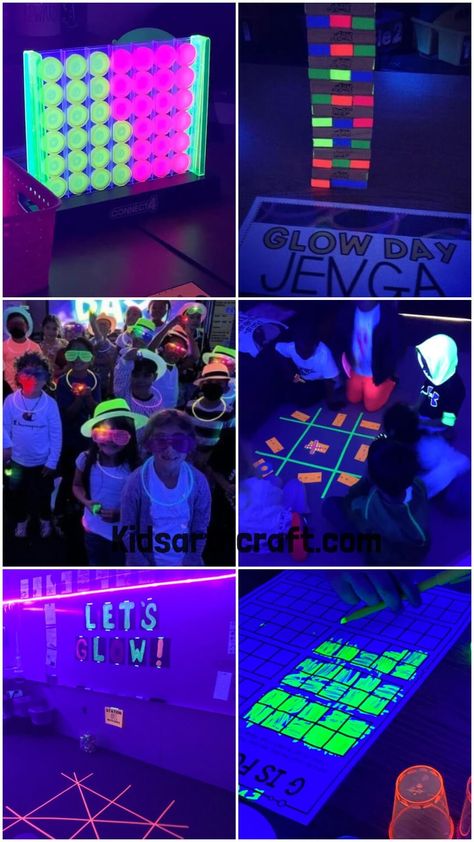 Glow Day Activities for 4th Grade Glow In The Dark Learning Activities, Glow Day Activities, Dark Reading, Transformation Images, Glow Games, Glow Day, Glow Crafts, Glow In Dark Party, Reading Stations