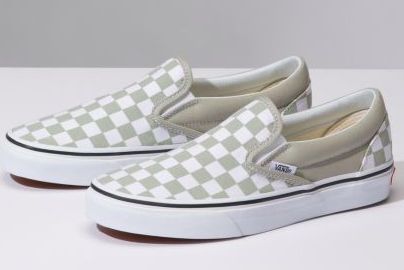 Shop Shoe, Cute Vans, Desert Sage, Vans Checkerboard, Timeless Shoes, Minimalist Shoes, Vans Slip On, Womens Shoes High Heels, Leather Shoes Woman