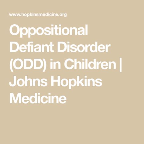 Odd Children Tips, Oppositional Defiance Disorder, Odd In Children, Oppositional Defiant Disorder Symptoms, Oppositional Defiant Disorder Strategies, Odd Disorder, Defiance Disorder, Oppositional Defiance, Conduct Disorder