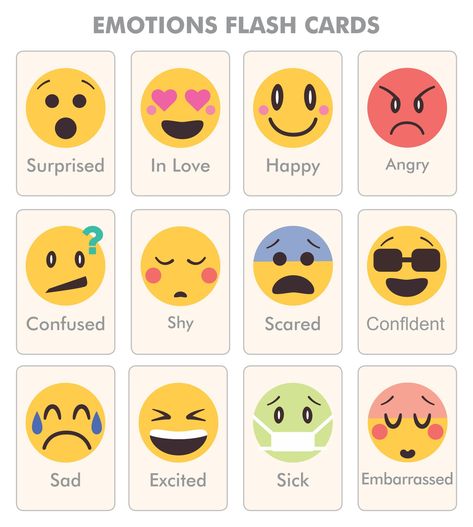 Printable Emotions Cards Simple Emotion Faces, Free Emotions Cards, Printable Emotions Faces, Feelings Printables Preschool, Emotions Flash Cards Free Printable, Feeling Cards Free Printable, Emotion Cards Printable, Emotions Poster Free Printable, Emotions Matching Game Free Printable