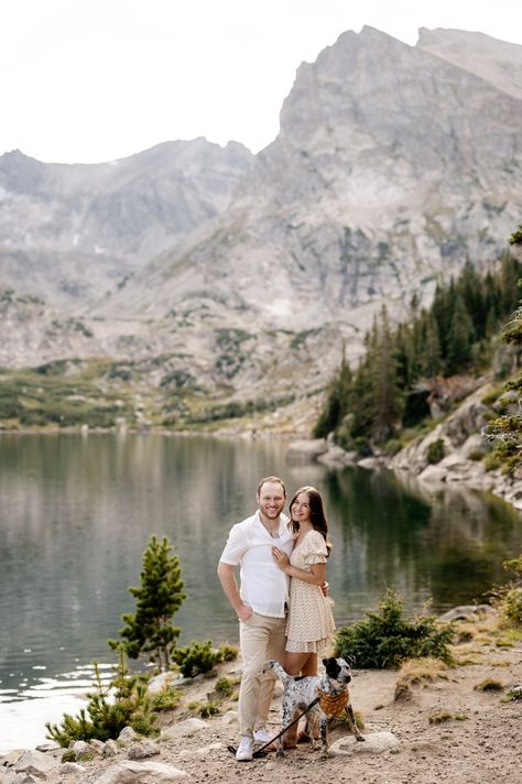 Rocky Mountain National Park Engagement Photos, Colorado Photoshoot Locations, Rocky Mountain Engagement Photos, Engagement Photos Locations, Engagement Photos With Dogs, Rocky Mountain National Park Engagement, Elopement Guide, Denver Engagement Photos, Rocky Mountain National Park Wedding