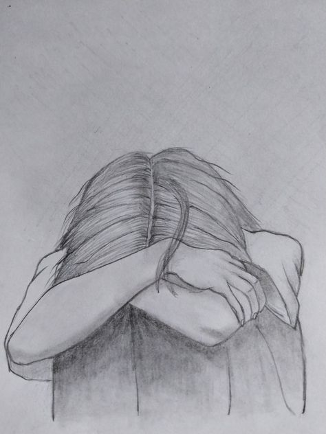 I Miss You Sketch, Drawing Of Feeling Drained, Havent I Given Enough Drawing, Worried Drawing, Scared Girl Drawing, Hiding Face Drawing, Strong Woman Drawing, Dramatic Drawing, Dead Pic