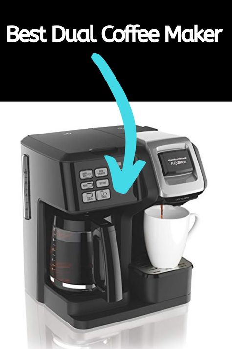 Best Dual Coffee Maker. #coffee #cafe #latte #keto #diet #motivation #review #guide Coffee Makers On Counter, Dual Coffee Maker, Camping Coffee Maker, Cuisinart Coffee Maker, Portable Coffee Maker, Coffee Center, Pour Over Coffee Maker, Making Coffee, Single Serve Coffee