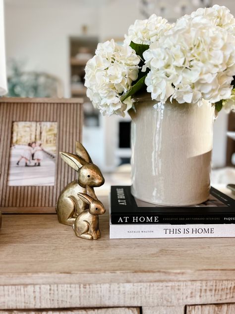 The cutest little bunnies to add in just the right amount of Easter/spring to your space! Dining room Living room Kitchen Thislittlelifewebuilt Area rug Gallery wall Studio mcgee Target Target Home decor Kitchen Patio furniture McGee & co Chandelier Bar stools Console table Bedroom Vacation Follow my shop @thislittlelifewebuilt on the @shop.LTK app to shop this post and get my exclusive app-only content! #liketkit #LTKFind #LTKhome #LTKSeasonal @shop.ltk https://liketk.it/44ZVv Easter Console Table Decor, Golden Bunny, Chandelier Bar, Mcgee Target, Mcgee And Co, Studio Mcgee Target, Target Home, Console Table Bedroom, Console Table Decorating