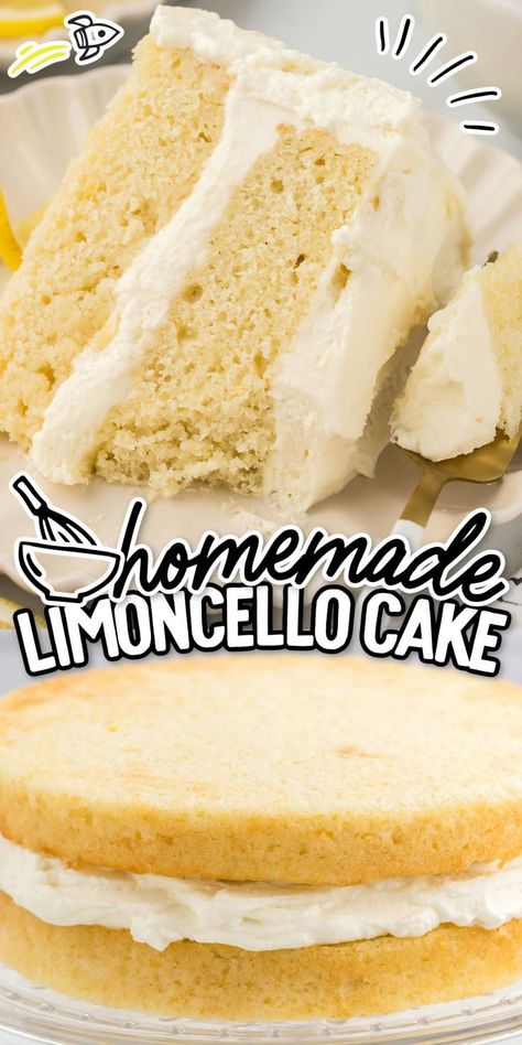 Limoncello Cake