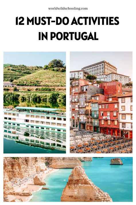 These 12 unforgettable experiences in Portugal are the ultimate must-dos. Portugal Activities, Things To Do In Portugal, Nature Destinations, Europe Travel Outfits, Portugal Travel Guide, Packing For Europe, Destin Hotels, Europe Trip Itinerary, Travel Must Haves