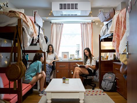 UGA invests in the future of student housing on campus Uga Dorm Room Russell, Uga Dorm Room, Taft School, Uga Dorm, College Rooms, Tv Stand Ideas, Room Tv Stand, University Housing, Student Room