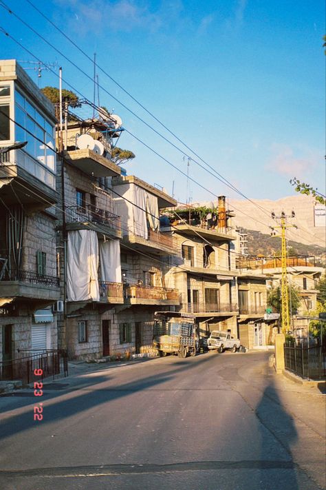 Lebanese Village Street Trucks and Balconies #street#lebanon#village#baskinta#balconies#balcony#neighborhood#neighbors#cables#buildings#truck Village Street, Lebanon, Balcony, The Neighbourhood, Trucks, Building, Quick Saves