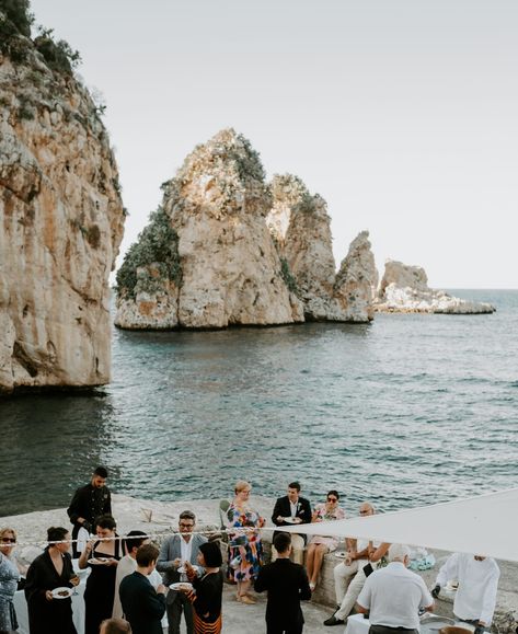 A breathtaking cocktail hour at Tonnara di Scopello, with the stunning Faraglioni and the sparkling Sicilian Sea as the backdrop. The perfect setting for a dreamy destination wedding ✨ . Photo @martinabotti_photography Venue @tonnaradiscopello Catering @pitocatering . . #coktailhour #destinationweddingplanners #destinationwedding #portugalweddings #spainweddings #islandweddings #chicweddings #sicilianwedding #siciliansea Tonnara Di Scopello Wedding, Sicilian Wedding, Destination Wedding Planner, Cocktail Hour, Island Weddings, Spain, Destination Wedding, Photography