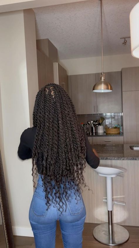 Pin on Twists Fake Dreads, Twisted Hair, Natural Twists, Big Box Braids Hairstyles, Marley Hair, Faux Locs Hairstyles, African Hair Braiding Styles, Braided Cornrow Hairstyles, Braids Hairstyles Pictures