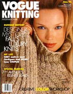 Poncho Pullover, International Magazine, Womens Poncho, Modern Knitting, Vogue Knitting, Crochet Magazine, Vogue Covers, Knitting Magazine, Knitting Books