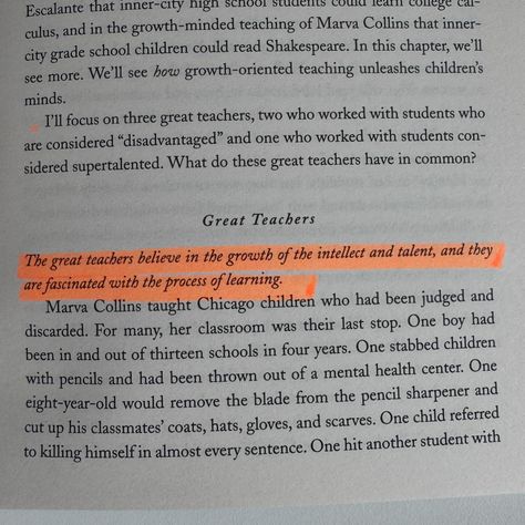 “Mindset: The New Psychology of Success” by Carol S. Dweck teaches us about the power of our mindset in determining our success and overall happiness. Dweck introduces two primary types of mindsets and explains how they influence our approach to challenges and growth: 1. Fixed Mindset: People with a fixed mindset believe that their abilities and intelligence are static and unchangeable. This mindset leads us to avoid challenges, give up easily, and feel threatened by the success of others. ... Reading Shakespeare, Fixed Mindset, Inner City, Grade School, Psychology, Mindfulness, Reading, Feelings, Quick Saves