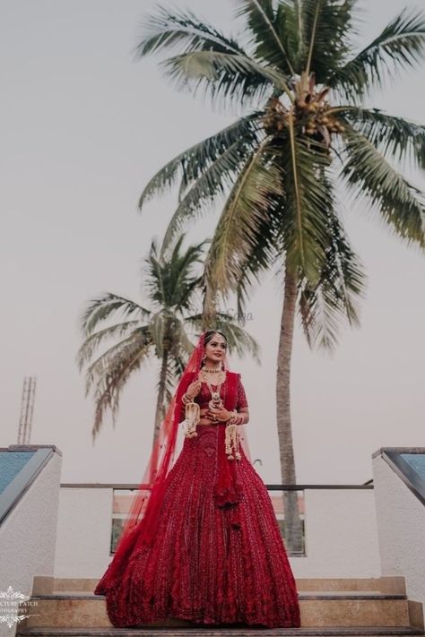 Maroon Lehenga Brides, Bridal Red Lehenga Designs, Red Lehenga Designs, Red Sequin Lehenga, Bridal Lehenga Maroon, Bridal Lehenga Sabyasachi, Wedding Lehengas Bridal, Sabyasachi Lehenga Bridal, Lehenga Inspiration