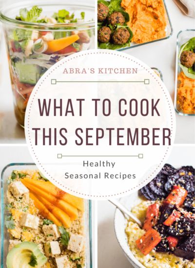 Abra's Kitchen Simple Weeknight Dinners, Roasted Beets And Carrots, Best Healthy Dinner Recipes, Produce Recipes, Easy Lunch Ideas, Salad Meal Prep, Month Of September, Eat Seasonal, Meal Prep Bowls