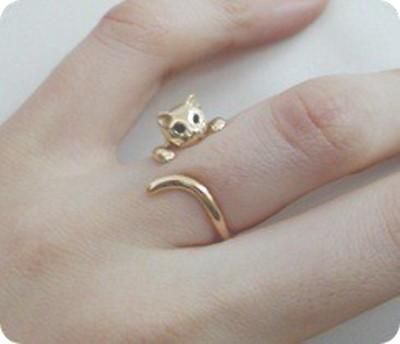 Cat Ring Jewerly Ring, Jewelry Promotion, Cat Ring, Cat Jewelry, Cute Rings, Fantasy Jewelry, Girly Jewelry, Wrap Rings, Stylish Jewelry