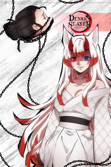 Daki Obi Pattern, Demon Slayer Hair Styles Drawing Oc, Kny Oc Female Demon, Demon Slayer Custom Oc, Demon Slayer Oc Demon Upper Moon, Blood Demon Art Ideas Demon Slayer, Kny Eyes Ideas, Demon Slayer Oc Demon Girl, Uppermoon Oc