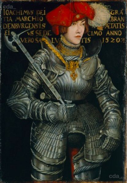 Kiki Rockwell, Knight Portrait, 16th Century Portraits, Cranach The Elder, Lucas Cranach, 16th Century Art, Century Armor, Jan Van Eyck, Early Modern Period