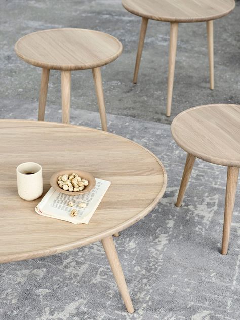 Q&A: Meet Mater – a conscious and ethical design brand - catesthil.com Wood Cafe, Lounge Table, Space Copenhagen, Accent Side Table, Matching Furniture, High Stool, Table Cafe, Cafe Tables, Ferm Living