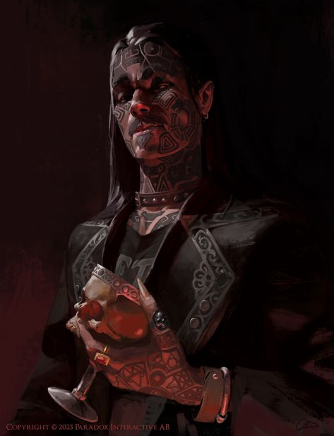 ArtStation - Angel Guerrero Vampire Resident Evil, Vtm Gangrel Character Art, Tzimisce Vicissitude, Assamite Vampires, Vampire Of The Masquerade, Vtm Nosferatu Character Art, World Of Darkness Characters, Club Kid Aesthetic, Gangrel Vtm