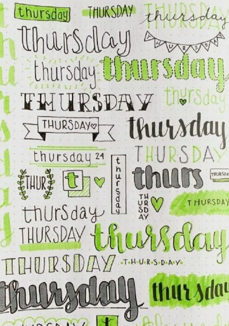 Bullet Journal Week, Bullet Journal Titles, Header Ideas, Bullet Journal Headers, Bullet Journal Weekly, Journal Weekly, Penanda Buku, Bullet Journal Font, Bullet Journal Banner