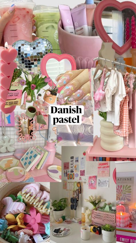 #danishpastel#danish#pastel#shuffle#preppy#cute#aesthetic#room#inspo Shuffle Preppy, Danish Pastel Wallpaper, Cute Aesthetic Room, Danish Pastel Bedroom, Danish Aesthetic, Aesthetic Collages, Danish Pastel Room, Danish Pastel Aesthetic, Pastel Bedroom