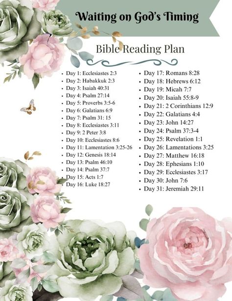 March Bible Reading Plan - A Women After God's Own Heart March Bible Reading Plan, Free Bible Study Printables, Free Bible Printables, Hymns Of Praise, Study Printables, God's Timing, Bible Study Printables, Waiting On God, Bible Verse Coloring