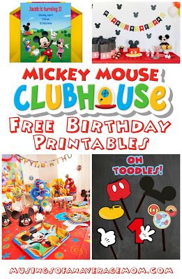 Mickey Mouse Clubhouse Invitations, House Birthday Party, Sincere Apologies, Mickey Mouse Party Favors, Mickey Mouse Club House, Ellie Rose, Twodles Birthday, Mickey Clubhouse, Mickey Mouse Themed Birthday Party