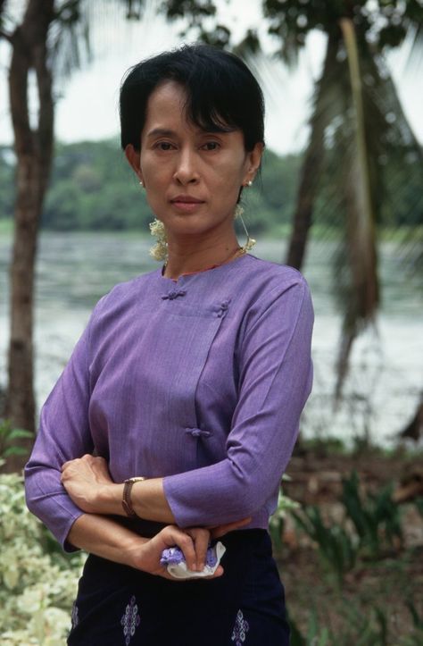 Aung San Suu Kyi, Myanmar Rebellious Women, Aung San Suu Kyi, Women History, Aung San, Women Rights, House Arrest, Punk Rocker, Womens History Month, Southeast Asian