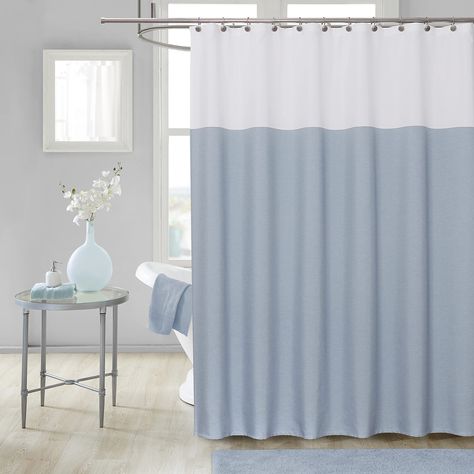 WEST LAKE Tan White Fabric Shower Curtain, Color Block Contemporary Bathroom Décor, Waterproof Bath Room Curtain, 12 Rust Proof Grommets Top for Hotel Spa Home, 70''x72'' : Amazon.ca: Home Blue And Gray Shower Curtains, Modern Farmhouse Light Blue Bathroom Shower Curtains, Blue And Gray Shower Curtain, Light Blue And Grey Shower Curtain, Aqua Beige Grey Shower Curtain, Contemporary Bathroom Decor, Shower Curtain Liner, Bathroom Curtain, Fabric Shower Curtain