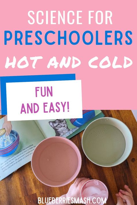 Science for preschoolers is so fun and doesn't have to be hard. Teach them hot and cold with this fun toddler activity! Hot And Cold Activities, Hot And Cold Activities Preschool, Thermal Energy Experiments, Science For Preschoolers, Experiments For Preschoolers, Toddler Science, Science Activities For Toddlers, Science For Toddlers, Preschool Science Activities