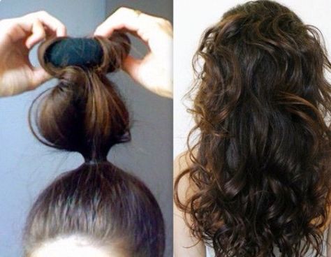 8 Easy Overnight Hairstyles #Beauty #Trusper #Tip Masks Illustration, Hair Overnight, Curl Your Hair, Sock Bun, Overnight Hairstyles, Curl Hair, Heatless Hairstyles, Indian Hair, Great Hair