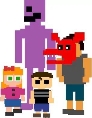 The afton family Afton Family, Minecraft, Art