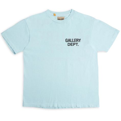 Gallery Dept - online Graphic Shirt Outfit Men, Graphic Shirt Outfit, Gallery Dept Shirt, Shirt Outfit Men, Gallery Dept, Blue Graphic, Older Fashion, Blue T, Graphic Shirt