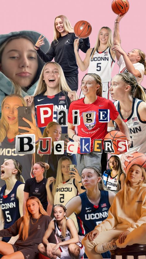 Paige Buckers Wallpaper, Paige Bueckers Basketball Wallpaper, Paige Bueckers Wallpaper Aesthetic, Pagie Bueckers Wallpaper, Paige Bueckers Wallpaper Iphone, Paige Bueckers Wallpaper, Pagie Bueckers, Phone Cover Stickers, Cool Basketball Wallpapers