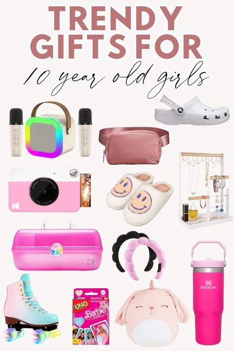 Looking for trendy and age-appropriate gifts for 10-year-old girls? Dive into this comprehensive gift guide, ensuring a delightful gifting experience for every occasion. Christmas Gifts For Girls 9-10, Christmas Gifts For 10 Year Girl, Birthday Gifts For Girls 10-12, Gift Ideas For 10 Year Girl, Toys For 10 Year Girl, Gifts For 10 Year Girl, Gift Aesthetic Ideas, Dreams Aesthetic, 2024 Holidays