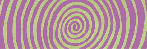 Green And Purple Twitter Header, Whimsical Desktop Wallpaper, Groovy Desktop Wallpaper, Header Image Aesthetic, Widget Icon Medium, Pinterest Header, Header Art, Green Header, Spiral Background