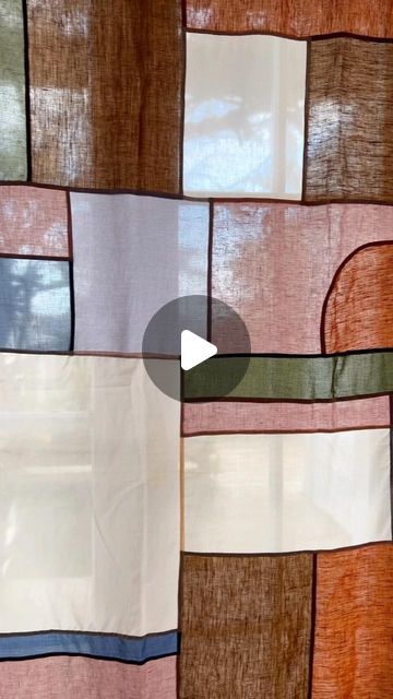 The Fabric Store on Instagram: "We’re always looking for scrap bust projects that turn project leftovers into something beautiful and useful! ✂️ This week we learned more about the Korean textile technique ‘jogakbo’ as we created this patchwork curtain. See all the pictures and info on how we made this on the blog — linked in our bio 🧡

#TheFabricStore" Patchwork Curtains Diy, Curtain Alternatives, Quilted Curtains, Patchwork Curtains, Cordless Blinds, Cottagecore Living, Wooden Shutters, Textiles Techniques, Shutters Exterior