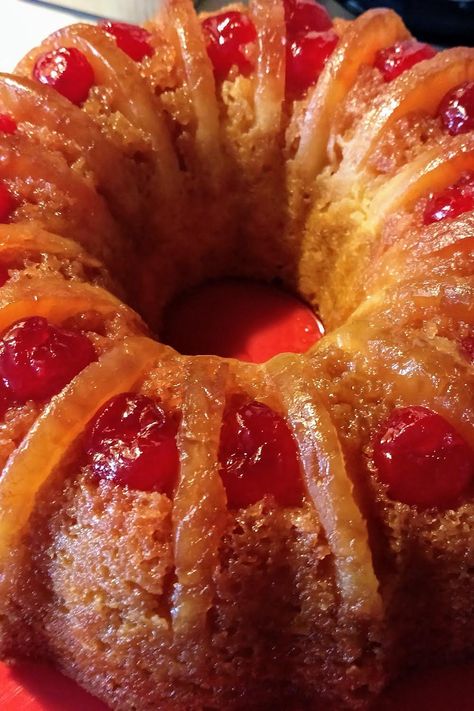 Pineapple Upside Down Bundt Cake Best Pineapple Upside Down Bundt Cake Recipe, Pineapple Upside Down Bundt Cake Easy, Bundt Cake Pineapple Upside Down, Pineapple Bundt Cake, Pineapple Upside Down Bundt Cake, Pineapple Upside Down Bundt, Upside Down Bundt Cake, Upside Down Pineapple Cake, Pineapple Upside Cake