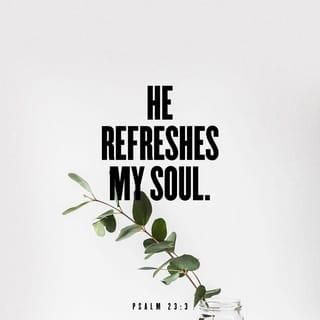 Psalms 23 3, He Restores My Soul, Mount Zion, Verse Images, Church Inspiration, King John, For His Glory, God's Wisdom, The Rapture