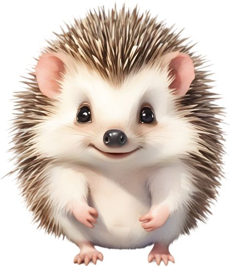 Cute Hedgehogs, Cute Hedgehog Pictures, Painting Hedgehog, Hedgehog Cartoon, Hedgehog Clipart, Hedgehog Cute, Painting Journal, Hedgehog Drawing, Happy Hedgehog