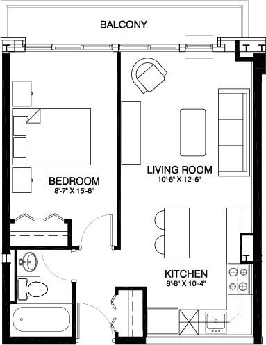 Bed Sitter House Plan, Bed Sitter Room Ideas, Nyc Apartment Floor Plans, Apartments Ideas, Flat Plan, Money Income, House Planning, Design Houses, Free House Plans