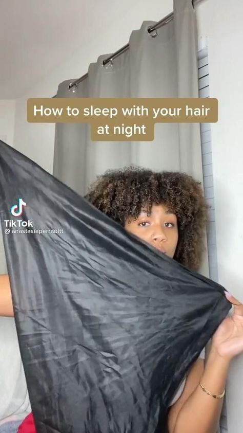 Overnight Protective Hairstyles Natural Hair, Overnight Curl Protection, Curly Protective Styles For Bed, Natural Hair Sleep Styles, Sleep Styles For Curly Hair, How To Put Curly Hair Up At Night, How To Protect Your Curls At Night, Protective Hairstyles For Night, How To Put Up Curly Hair At Night