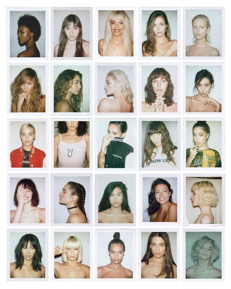 Polaroid Portrait Photography, 2000s Polaroid, Women Closet Ideas, Ron Dadon, Polaroid Shoot, Fashion Polaroid, Polaroid Fashion, Polaroid Portrait, Styling Aesthetic